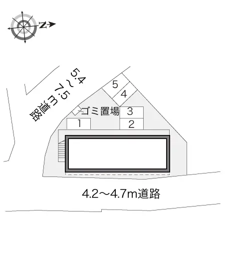 ★手数料０円★福岡市早良区小田部４丁目　月極駐車場（LP）